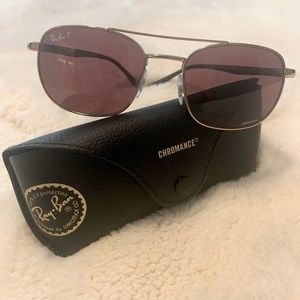 Ray-ban Chromance -POLARIZED violet lens -aviator style